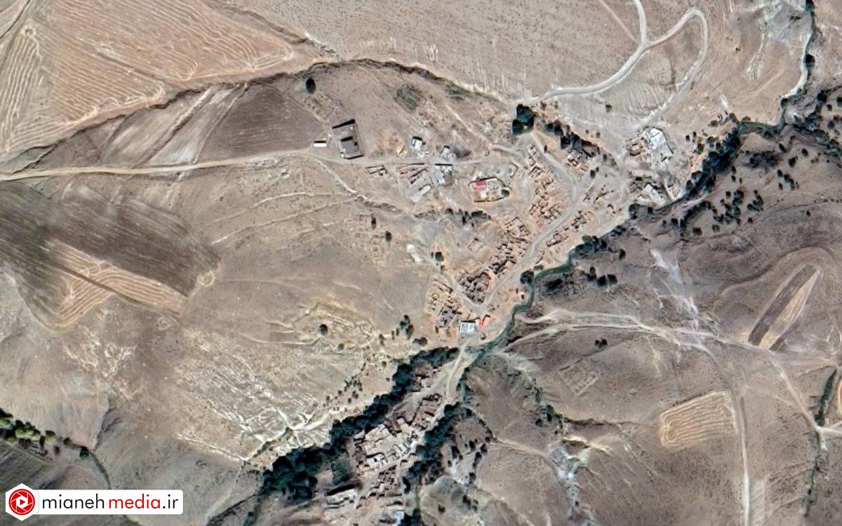 نقشه روستای آلا تیمور